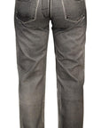 Dolce & Gabbana High Waist Grey Denim Elegance