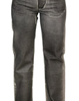 Dolce & Gabbana High Waist Grey Denim Elegance