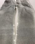 Dolce & Gabbana High Waist Grey Denim Elegance
