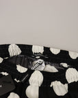 Dolce & Gabbana Polka Dot Silk Mid Waist Pants