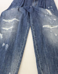 Dolce & Gabbana High Waist Skinny Denim Jeans - Chic Blue Washed