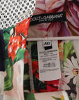 Dolce & Gabbana Patchwork High Waist Designer Shorts