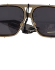 Dolce & Gabbana Chic Aviator Mirrored Brown Sunglasses
