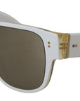 Dolce & Gabbana Elegant White Acetate Sunglasses for Women