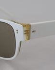 Dolce & Gabbana Elegant White Acetate Sunglasses for Women