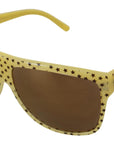 Dolce & Gabbana Stellar Chic Square Sunglasses in Yellow