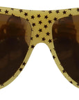 Dolce & Gabbana Stellar Chic Square Sunglasses in Yellow