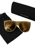 Dolce & Gabbana Stellar Chic Square Sunglasses in Yellow