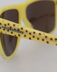 Dolce & Gabbana Stellar Chic Square Sunglasses in Yellow