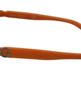 Dolce & Gabbana Chic Orange Round Sunglasses for Women
