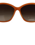 Dolce & Gabbana Chic Orange Round Sunglasses for Women