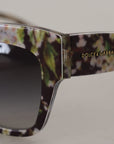 Dolce & Gabbana Elegant Multicolor Gradient Sunglasses