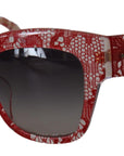 Dolce & Gabbana Sicilian Lace Accented Designer Sunglasses