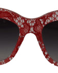 Dolce & Gabbana Chic Sicilian Lace Tinted Sunglasses