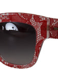 Dolce & Gabbana Chic Sicilian Lace Tinted Sunglasses