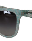 Dolce & Gabbana Elegant Sicilian Lace Designer Sunglasses