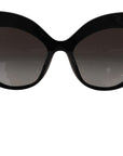 Dolce & Gabbana Butterfly Polarized Sequin Sunglasses