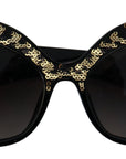 Dolce & Gabbana Butterfly Polarized Sequin Sunglasses