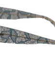 Dolce & Gabbana Elegant Lace Detail Blue Sunglasses