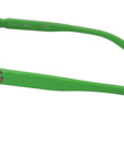 Dolce & Gabbana Chic Green Acetate Round Sunglasses
