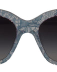 Dolce & Gabbana Elegant Sicilian Lace-Infused Women's Sunglasses