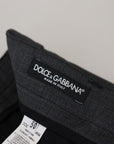 Dolce & Gabbana Elegant Checkered Slim Fit Cargo Pants