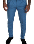 Dolce & Gabbana Elegant Slim Fit Chinos - Indulge in Italian Luxury