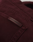 Dolce & Gabbana Slim Fit Bordeaux Jeans - Italian Luxury