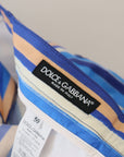 Dolce & Gabbana Sleek Striped Slim Fit Chinos