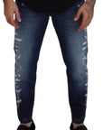 Dolce & Gabbana Elegant Blue Wash Regular Fit Jeans