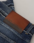 Dolce & Gabbana Elegant Blue Wash Regular Fit Jeans