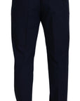 Dolce & Gabbana Chic Slim Fit Chinos in Blue