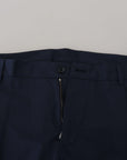 Dolce & Gabbana Chic Slim Fit Chinos in Blue