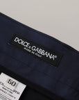 Dolce & Gabbana Chic Slim Fit Chinos in Blue