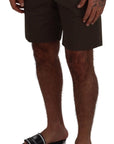 Dolce & Gabbana Elegant Green Cotton Chino Shorts