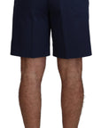Dolce & Gabbana Elegant Blue Chino Shorts – Regular Fit
