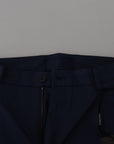 Dolce & Gabbana Elegant Blue Chino Shorts – Regular Fit