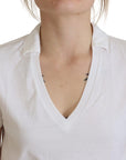 Dolce & Gabbana Elegant White Cotton Top Tee