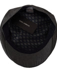 Dolce & Gabbana Elegant Gray Newsboy Hat