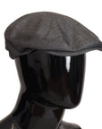 Dolce & Gabbana Elegant Gray Newsboy Hat