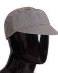 Dolce & Gabbana Elegant Gray Newsboy Cap - Classic Accessory