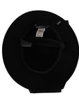 Dolce & Gabbana Elegant Wide Brim Black Hat