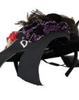 Dolce & Gabbana Elegant Wide Brim Black Hat
