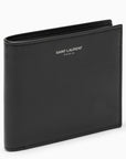 Saint Laurent Saint Laurent Black leather bi-fold wallet
