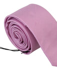 Daniele Alessandrini Elegant Silk Men's Tie in Pink
