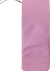 Daniele Alessandrini Elegant Silk Men's Tie in Pink