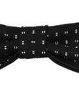 Dolce & Gabbana Elegant Black Silk Bow Tie