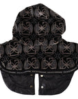 Dolce & Gabbana Elegant Black Cotton Blend Head Wrap Hat