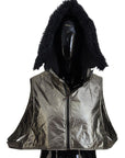 Dolce & Gabbana Elegant Silver Whole Head Wrap Hat