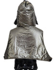 Dolce & Gabbana Elegant Silver Whole Head Wrap Hat
